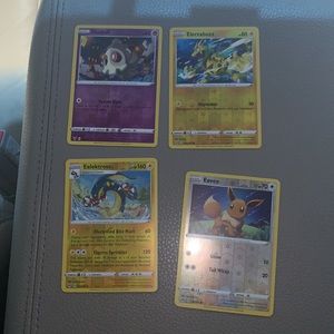 Reverse Holo Pokémon cards